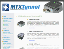 Tablet Screenshot of mtxtunnel.com